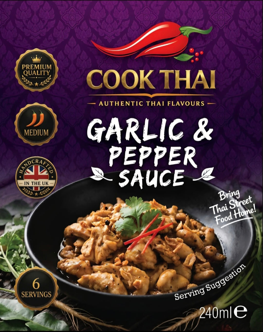 Thai Garlic & Pepper Sauce