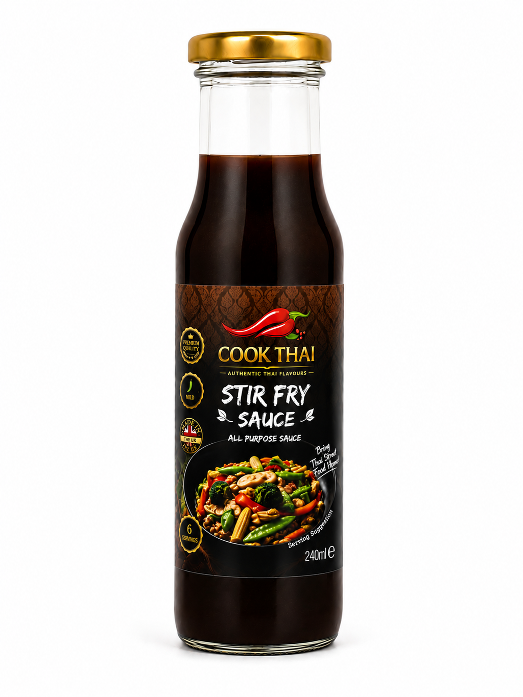 Cook Thai Stir Fry Sauce — Authentic Thai Flavour in Minutes